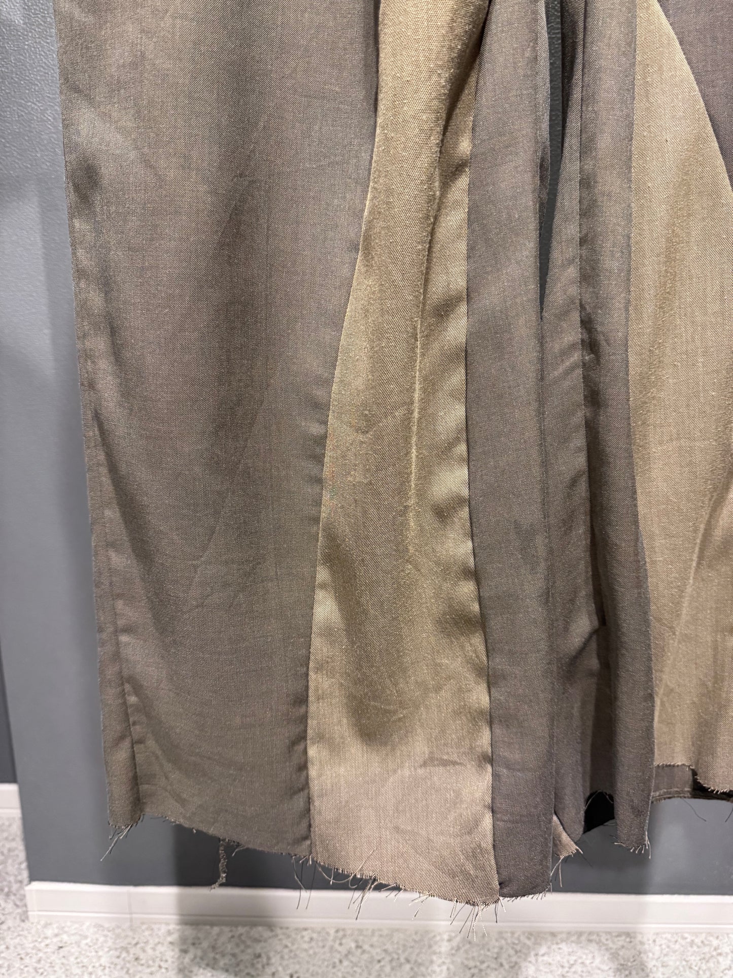 SAIKOUCHIKU double beige パンツ