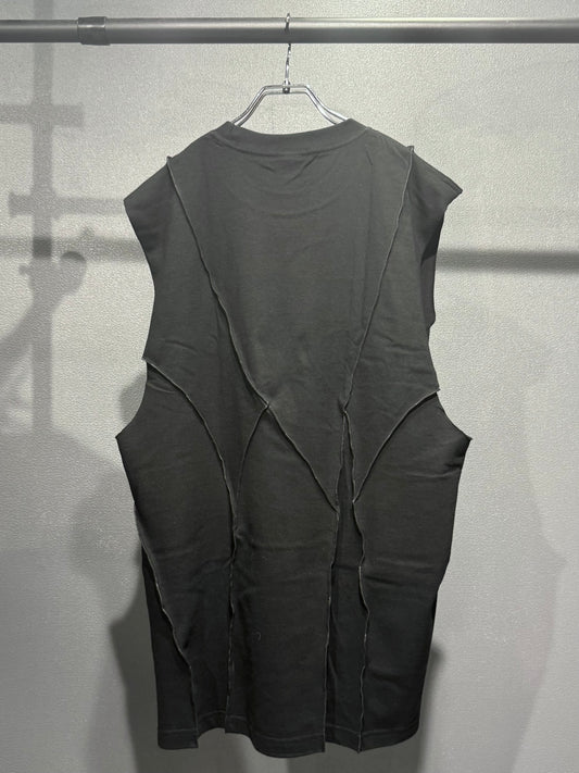SAIKOUCHIKU cord tank top
