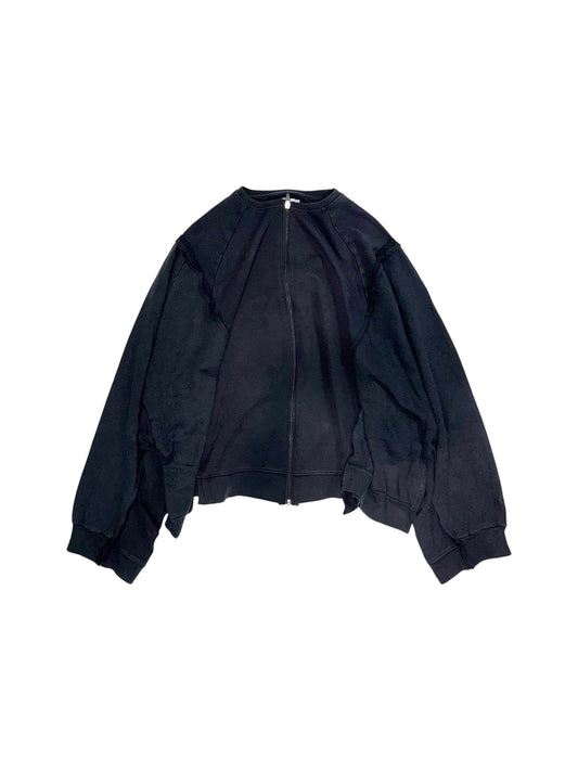 再倖築 Ⅲ. FOLD IN SHADOW - WIDE ZIP SWEAT