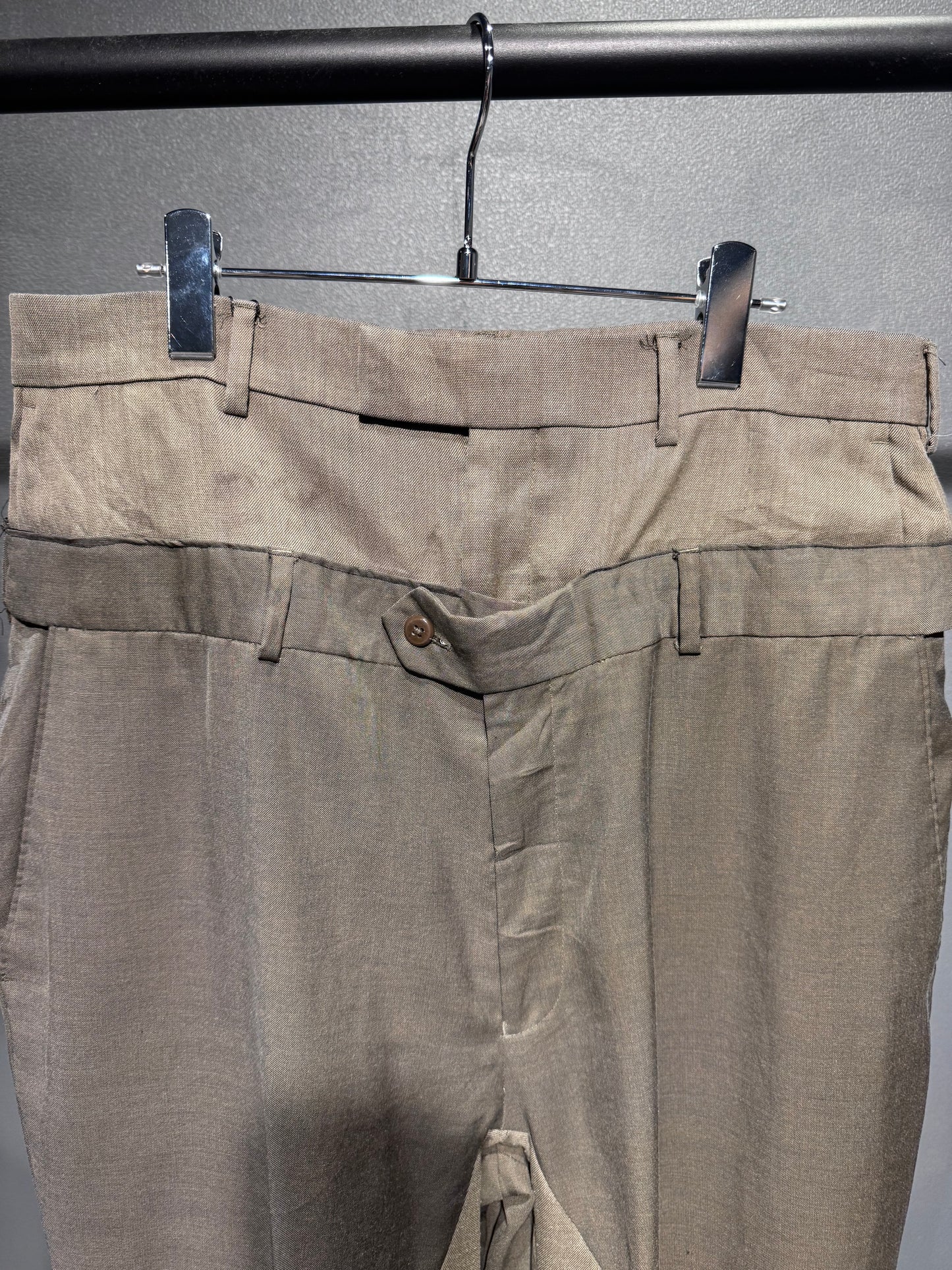 SAIKOUCHIKU double beige パンツ
