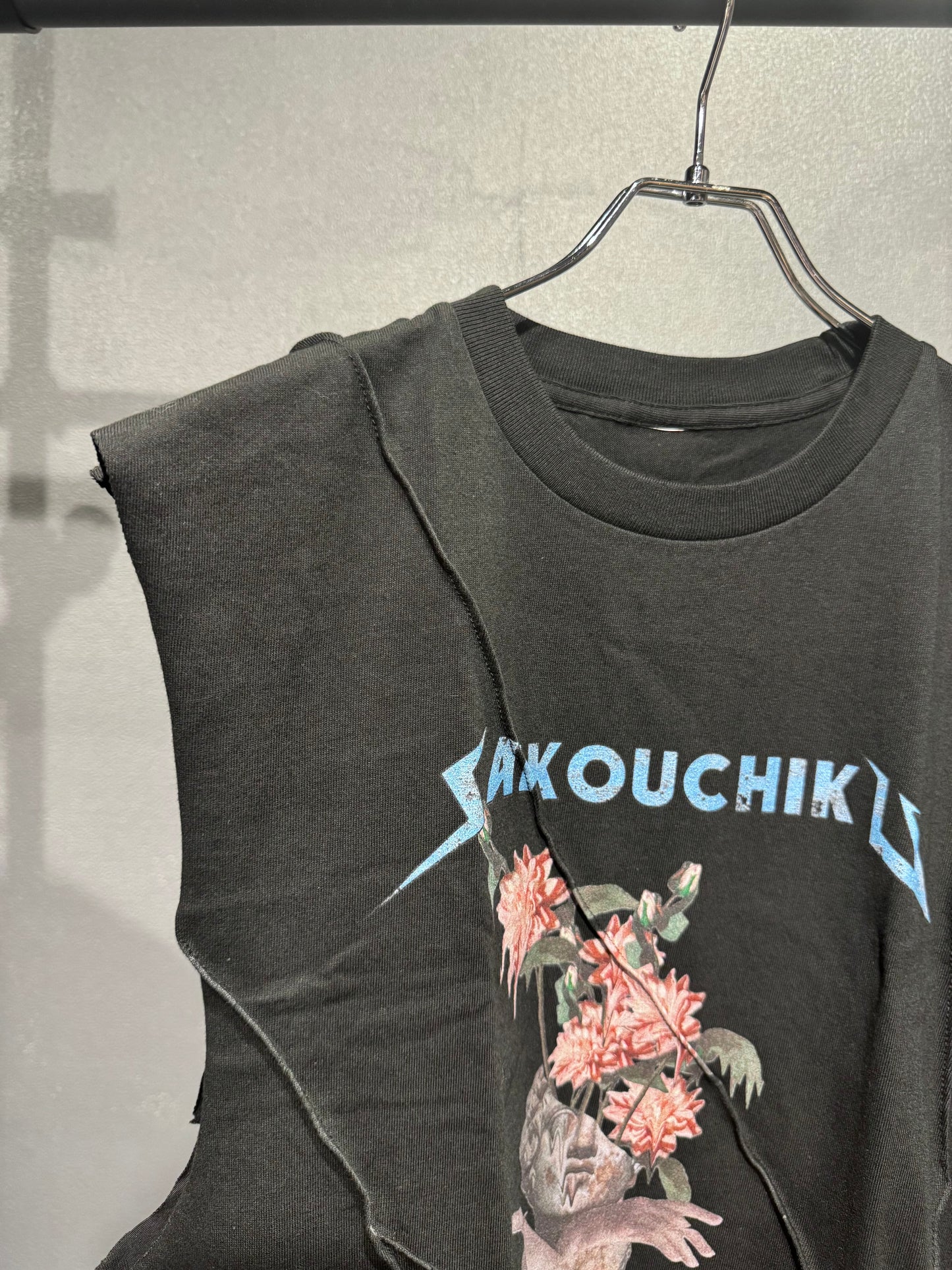 SAIKOUCHIKU cord tank top