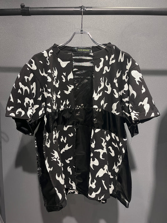 【ELITE SERVICE】Crazy pattern T-shirt