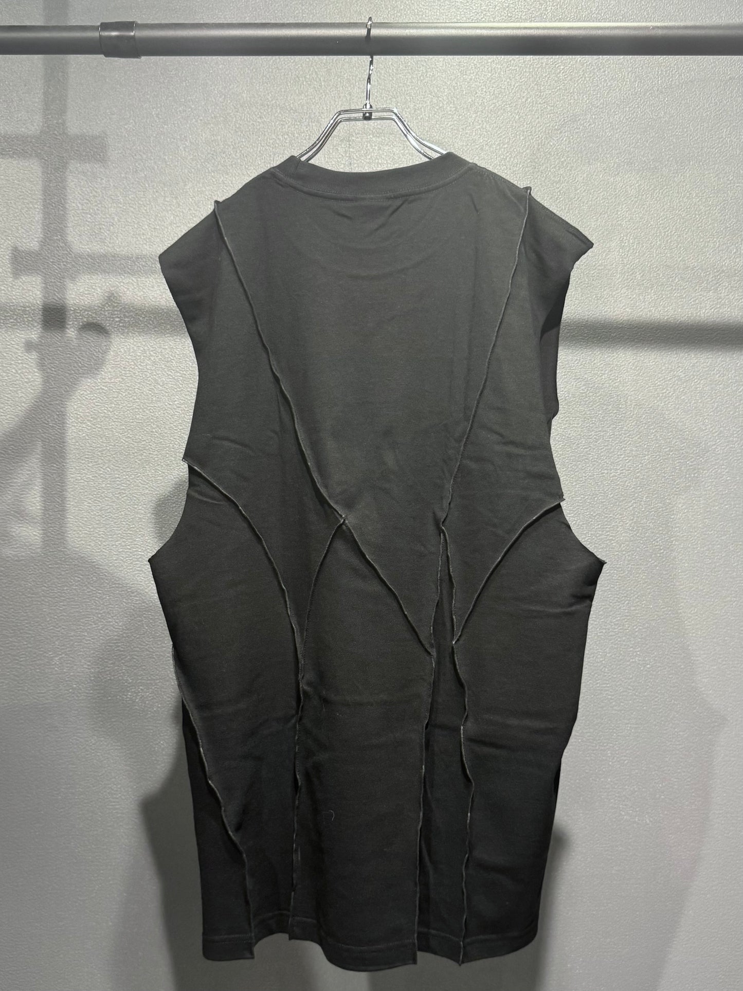 SAIKOUCHIKU cord tank top